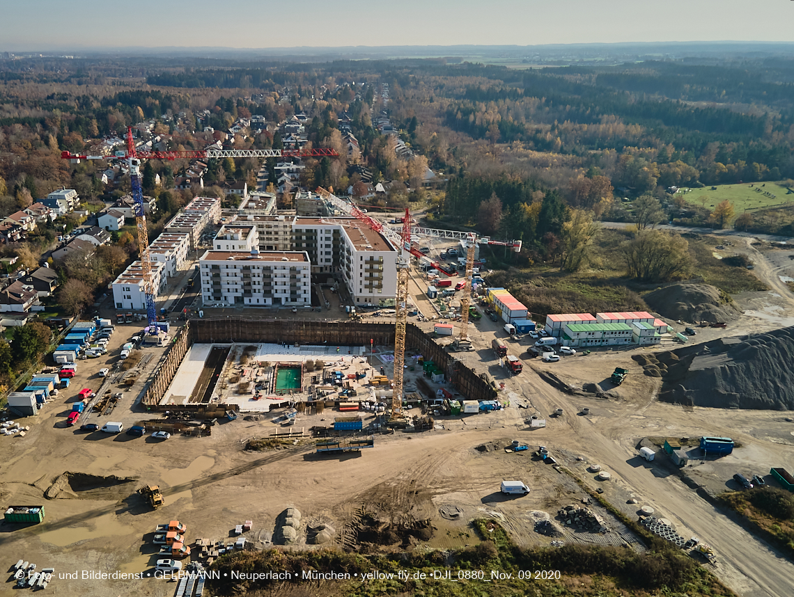 12.11./09.11.2020 - Piederstorfer Gelände und Alexisqaurtier am Karl-Marx-Ring in Neuperlach